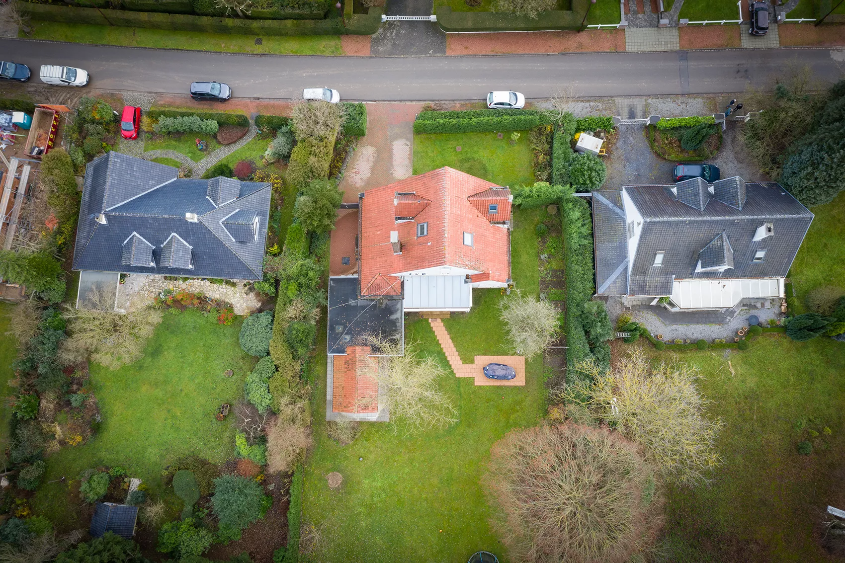 Photographie aérienne par drone pour l'architecture et l'immobilier